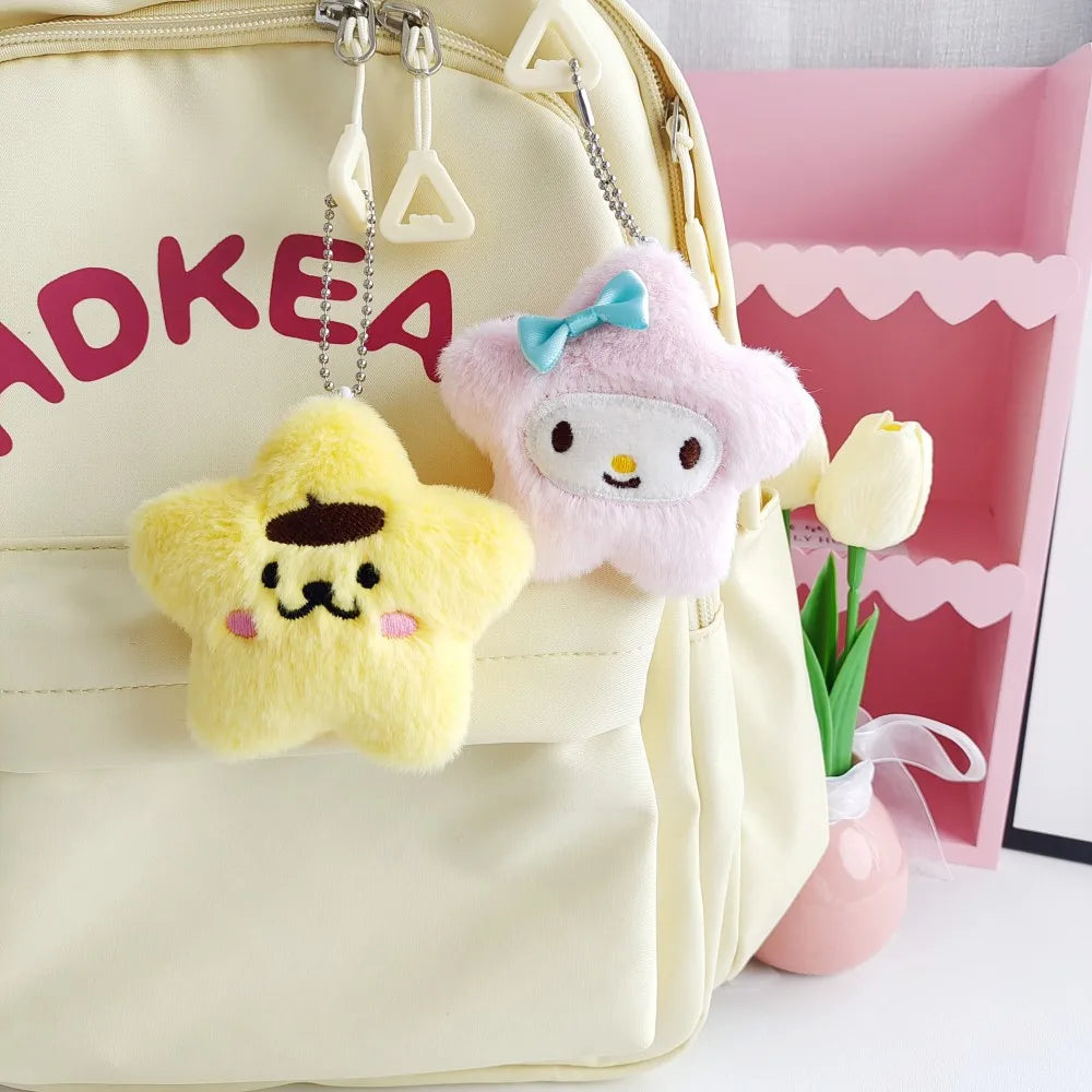 Porte-clés Peluche Étoile – Hello Kitty & Friends en 5 modèles