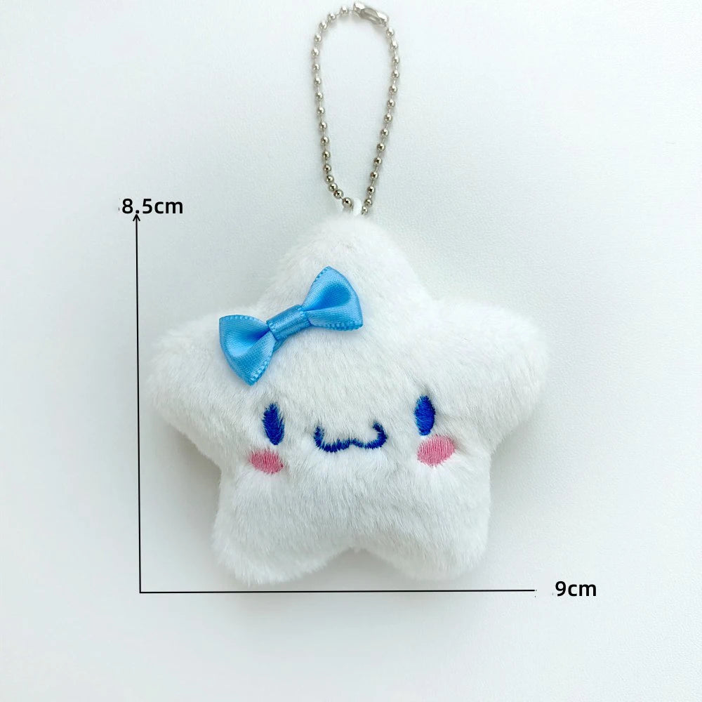 Porte-clés Peluche Étoile – Hello Kitty & Friends en 5 modèles