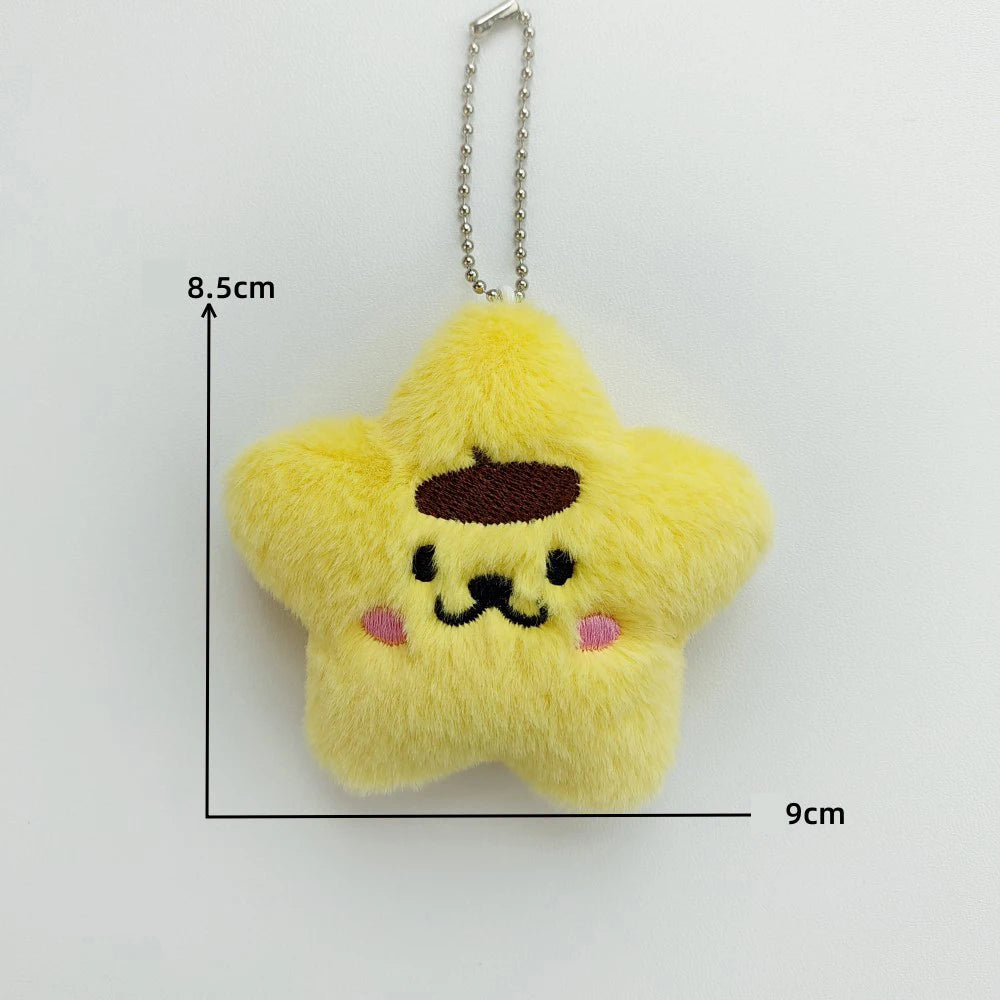 Porte-clés Peluche Étoile – Hello Kitty & Friends en 5 modèles